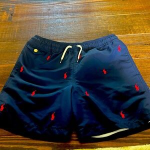 Boys Ralph Lauren Swim Trunks Size Large 14-16